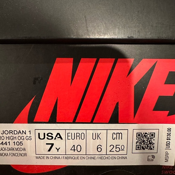 Jordan 1 Retro High Dark Mocha - Picture 3 of 4